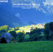 CD Favorite flute pieces - M. Larrieu - S. Mildonian - Toshiko Kiryu - 1990