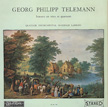 CD Telemann - Sonates - Quatuor Instrumental - M. Larrieu - 1963