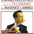 CD Telemann - 12 fantaisies pour flûte seule - 1988