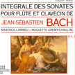 CD Bach -  Intégrale - Vol 1 - M. Larrieu - H. Gremy - Chauliac clavecin - 1988