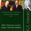 CD Händel - Sonates pour flûte et orgue - Vol.1 - M. Matthes orgue - 2000